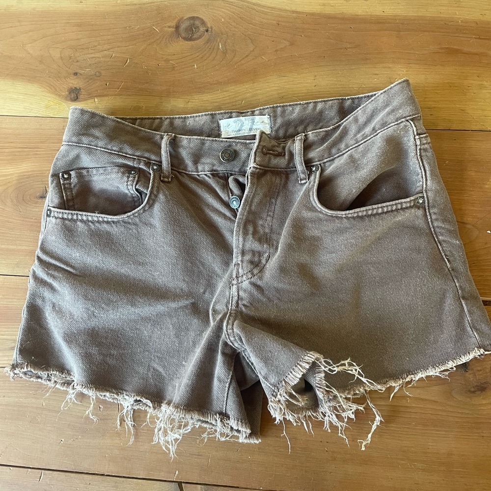 Free People Denim Shorts